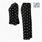 ست تیشرت شلوار ویسکوز - تصویر 3